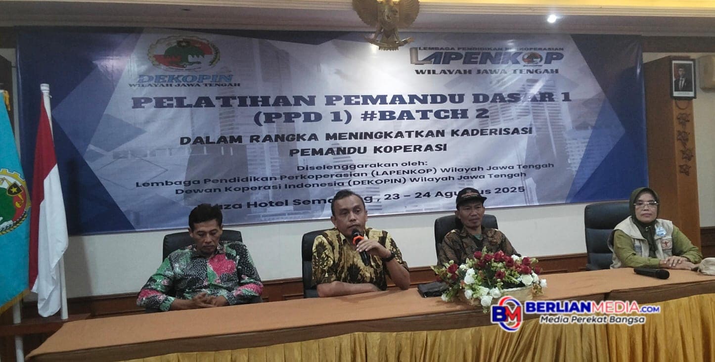 Dekopinwil Jawa Tengah Kembali Gelar Pendidikan Pemandu Perkoperasian